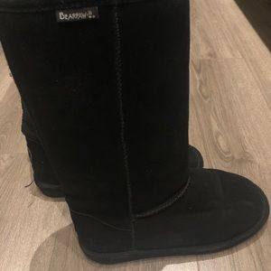 Size 8 Black Tall Bearpaw boots